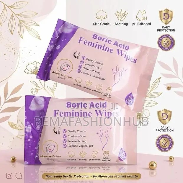 Feminine Wipes Enriched In Boric Acid · Photo 1