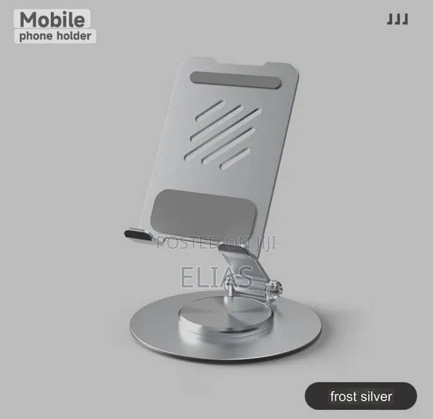 Metalic Rotatory Phone Stand · Photo 1
