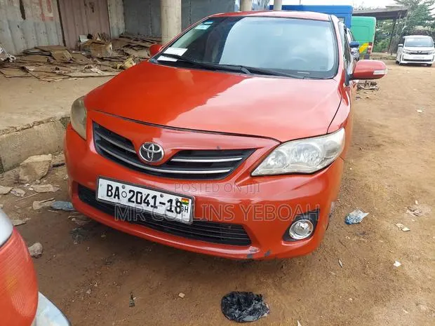 Toyota Corolla 2009 Red