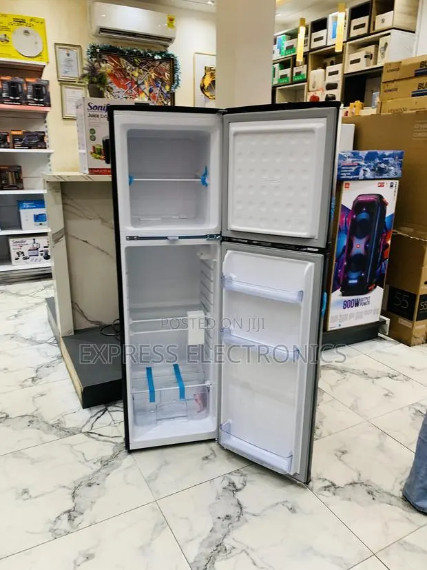 Mesmeric Design Double Door Fridge Black Pf-262tix Pearl · Photo 1