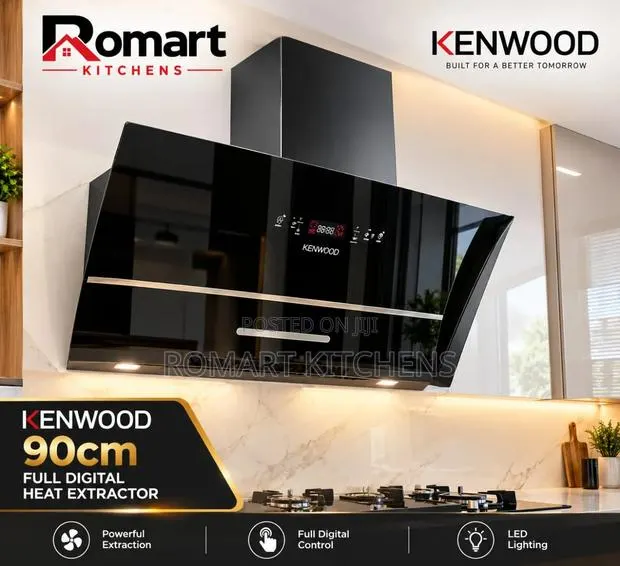 Kenwood 90cm Luxury Heat Extractor (Range Hood) With Motion Sensor · Photo 1