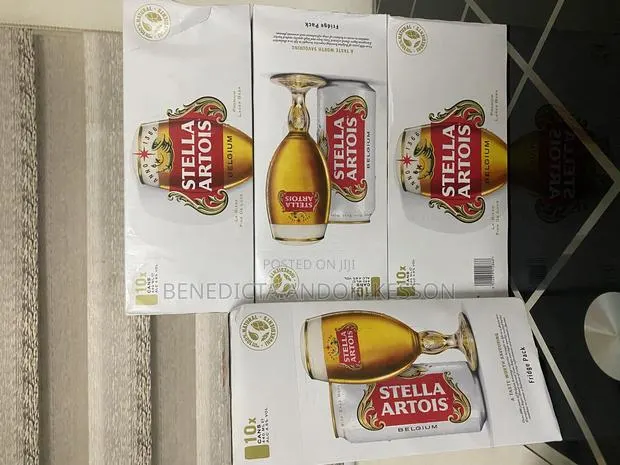 Stella Artois Can 10*440ml · Photo 1