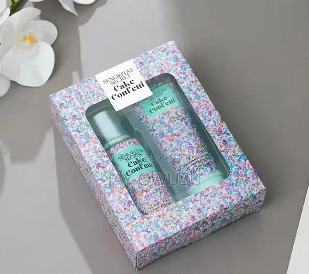 Senoritas Secret Cakefetti 2 in 1 Fragrance Mist and Body Lotion Set. · Photo 1