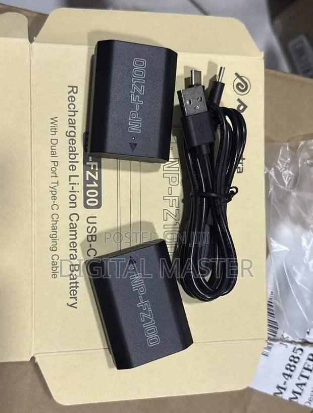 Powerextra Usb-c Np-fz100 Replacement Battery 2 Battery Kit · Photo 1