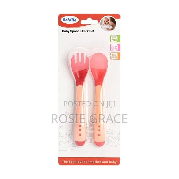 Silicone Spoon and Fork Set · Photo 2