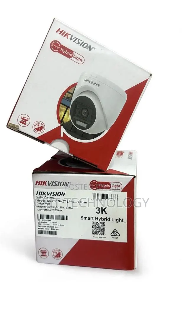 3k Smart Hybrid Light Analogue Camera(DS-2ce76k0t-Lpfs) · Photo 1