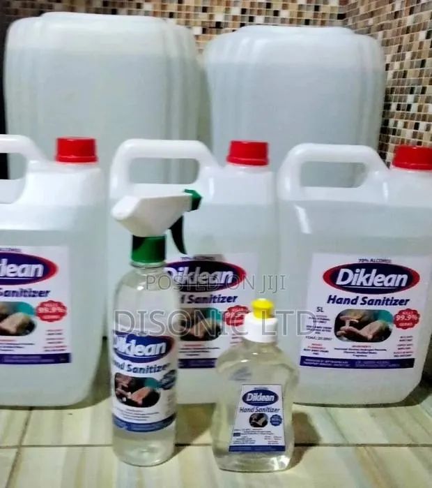 Diklean 5L Hand Sanitizer Rubbing Alcohol · Photo 1
