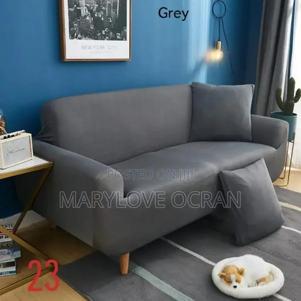 Plain Grey Sofa Covers · Photo 1