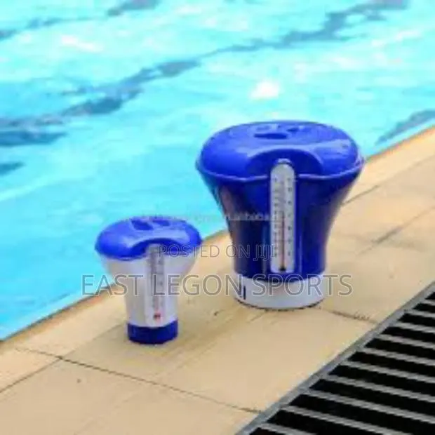 Swimming Pool Swim Dispenser Thermometer Chlorine Release · Photo 1
