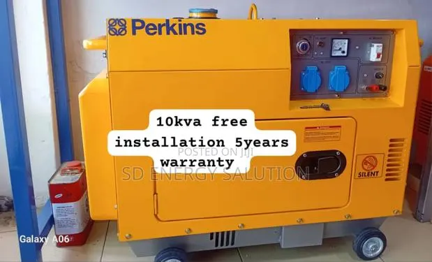 Genx Circuit Perkins 10kva 13000watts Diesel Generator · Photo 1