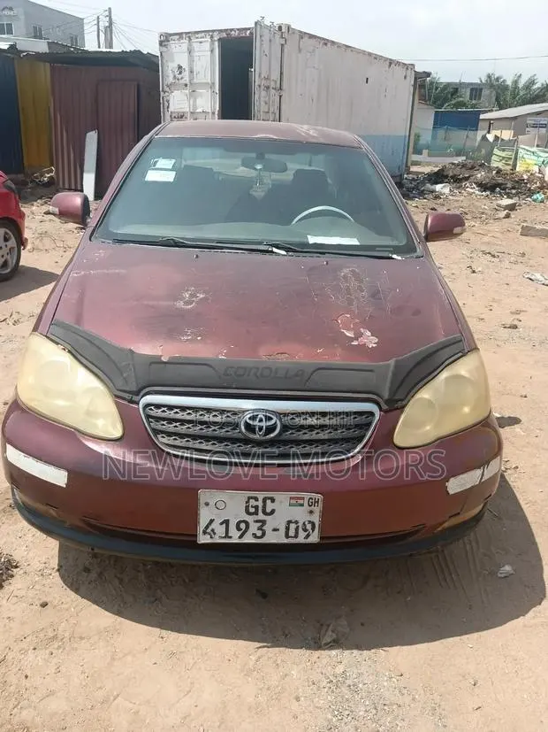 Toyota Corolla LE 2004 Red