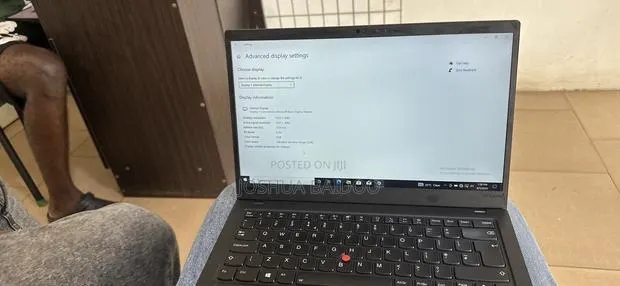 Laptop Lenovo ThinkPad X1 Carbon 16GB Intel Core i5 SSD 256GB · Photo 1