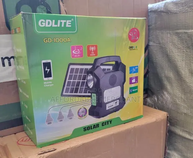 Solar Light With Bluetooth With Solar Panel · Photo 1