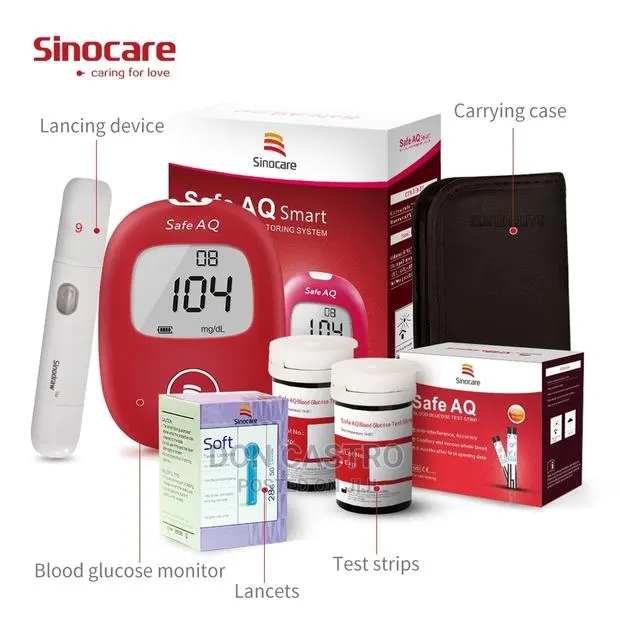 Sinocare Safe Aq Smart Blood Glucose Monitor · Photo 1