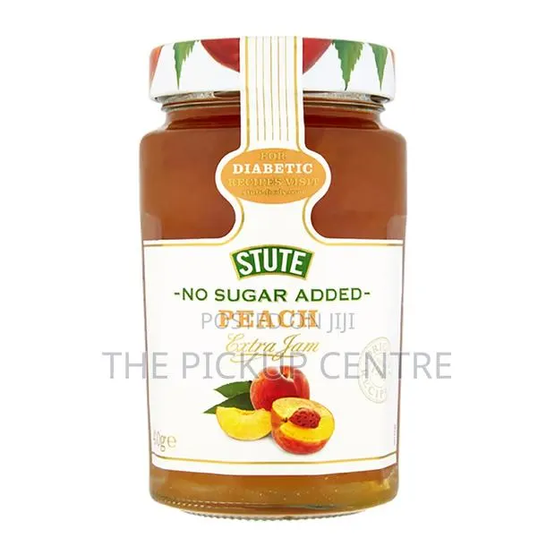 Stute No Sugar Added Peach Extra Jam 430g · Photo 1