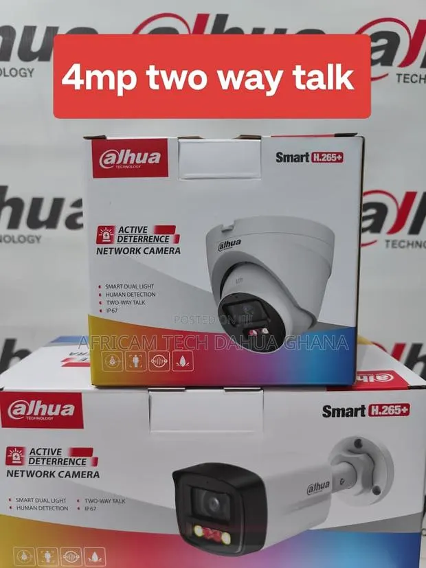 Dahua CCTV 4mp Ip Two Way Talk Network Cam. · Photo 1