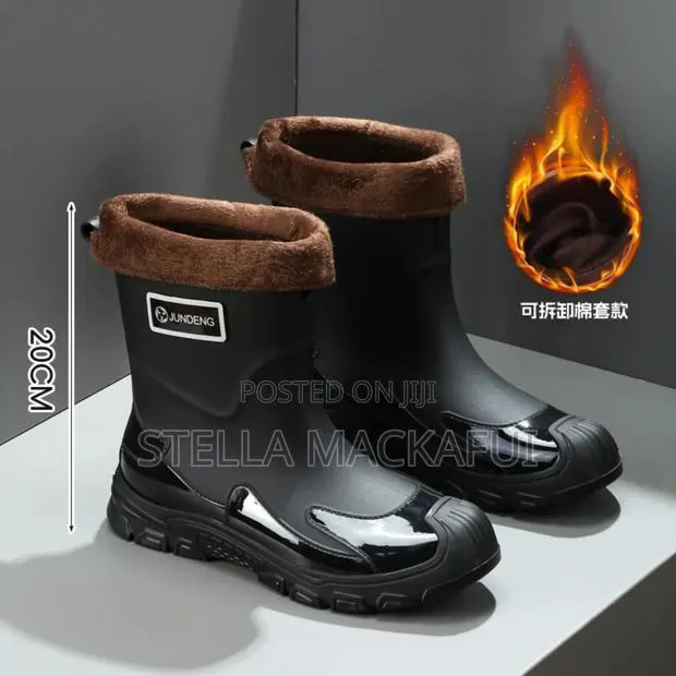 Unisex Black Boots Sizes 35-40 Only · Photo 1
