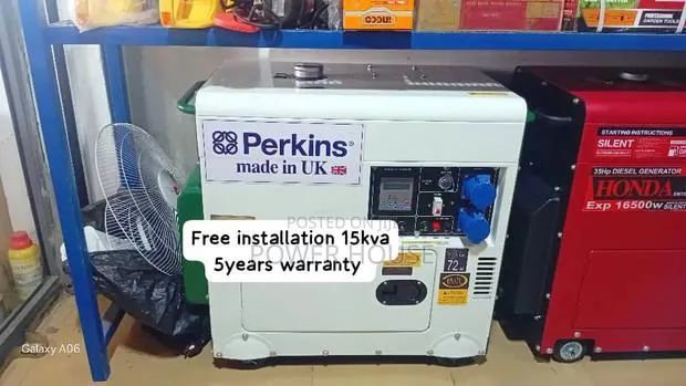 Uk Perkins 15kva Diesel Generator Set –Power Supply 16500watts · Photo 1