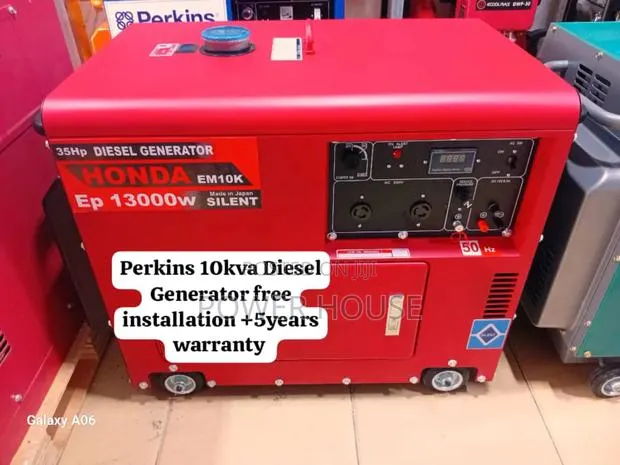 Power Wacky Honda Diesel Generator 10kva Silent · Photo 1
