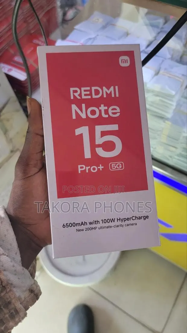 New Xiaomi Redmi Note 15 Pro+ 512 GB Black · Photo 1