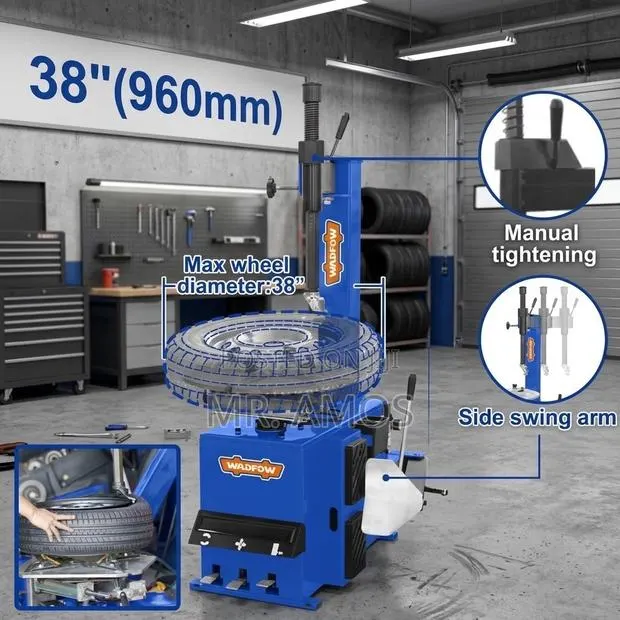 38” Semi-Automatic Car Tyre Changer With 12-20” Inside Clamping · Photo 1
