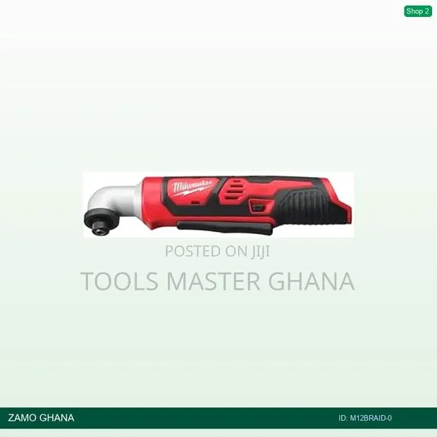 12v Sub Compact Right Angle Impact Driver 12v - M12braid-0 · Photo 1