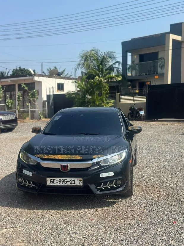 Honda Civic 2016 Black · Photo 1