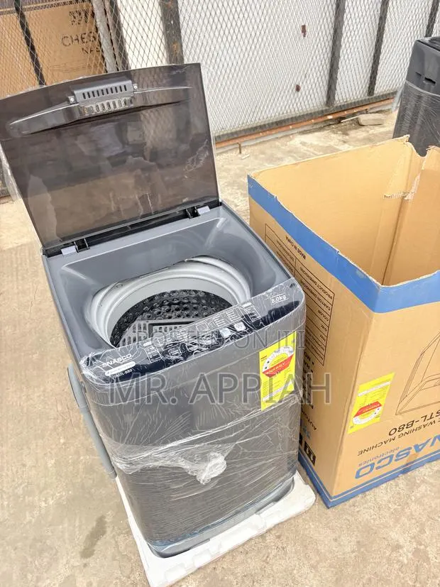 Energy Saving Nasco Nastl-B80 Top Load Washing Machine(Gray). · Photo 1