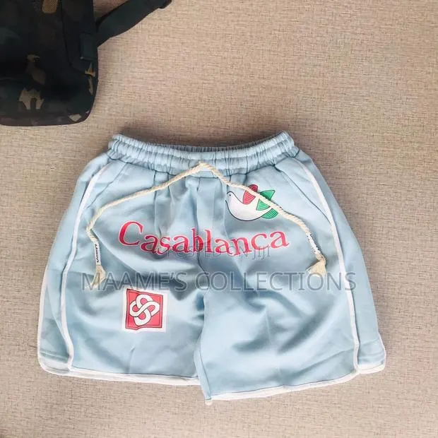 Casablanca Logo- Print Drawstring Shorts. · Photo 1