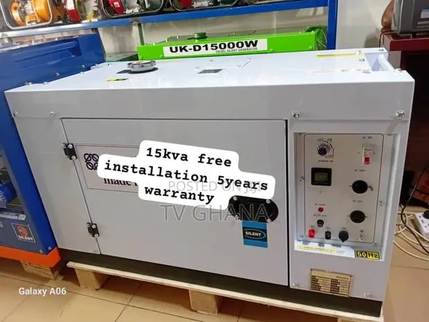 Perkins 15kva Modern Uk Generator – Smooth Silent · Photo 1