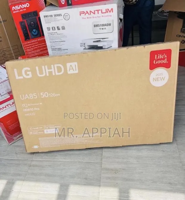 Efficient LG 50 UA 85 50” Uhd Smart TV With AI Magic Remote · Photo 1