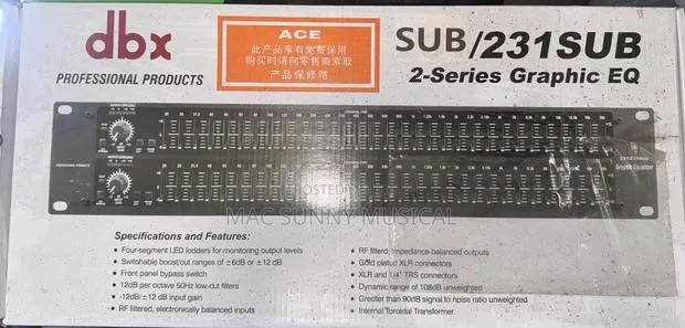 Dbx 231 Double Equalizer · Photo 1