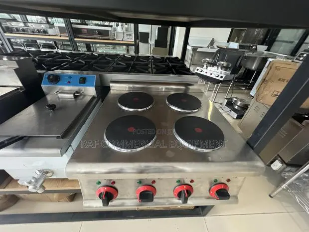 Commercial 4 Burner/Hot Plate Induction Stove · Photo 1