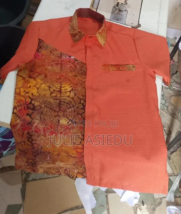 African Print Men's Shirt · Photo 1