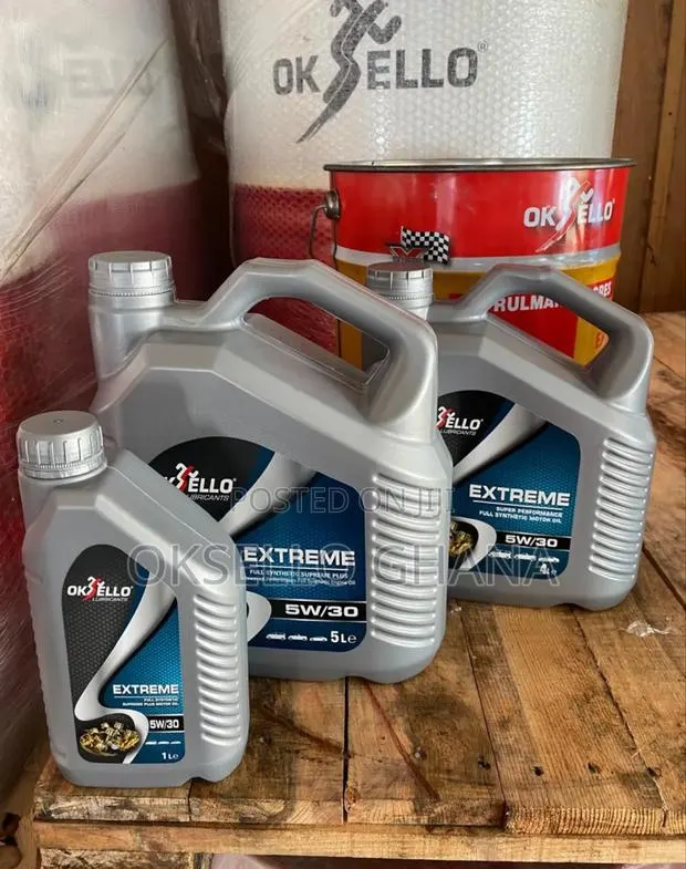 Oksello 5w-30 (5L,4L,1L) · Photo 1