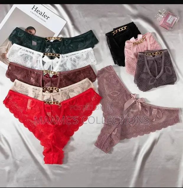 Lace Women's Thin Sexy Thong Panties 12pcs · Photo 1
