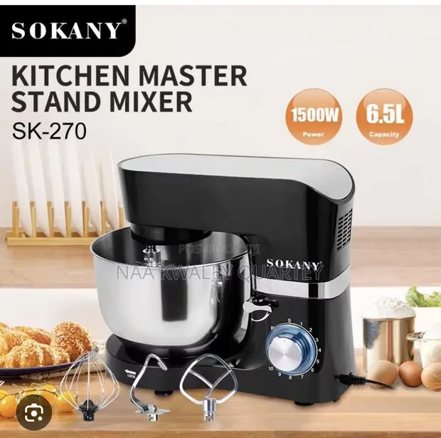 6.5L Sokany Stand Mixer · Photo 1