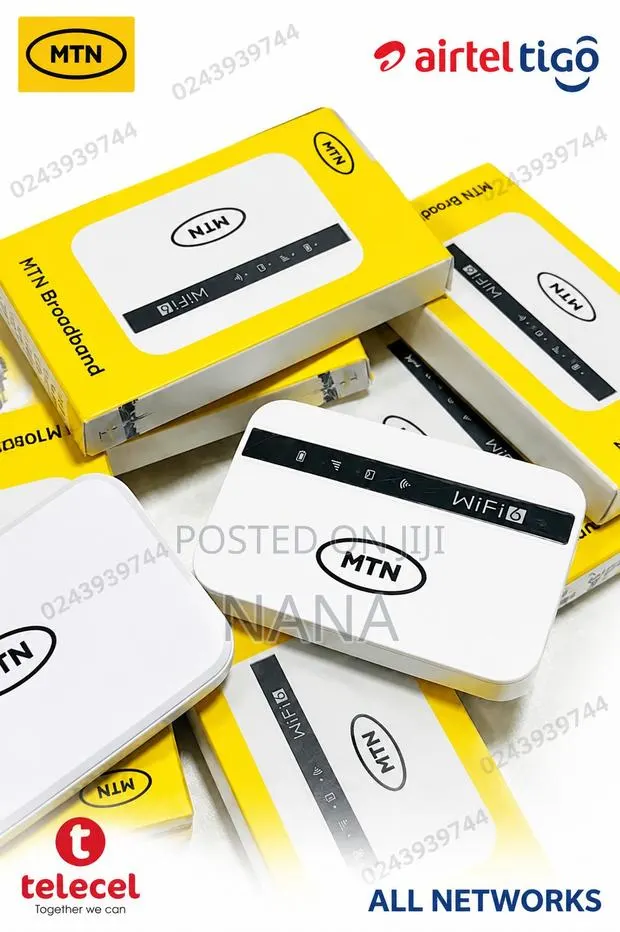 4G All Networks MTN Portable Universal Lte Mifi/ Wi-Fi. · Photo 1