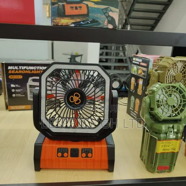 Great Performance & Affordable 4-Speed Multipurpose Rechargeable Fan · Photo 1