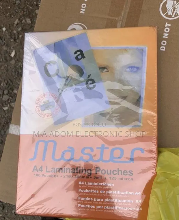 Quality Master A4 Laminating Film Pouches - 100 Pouches · Photo 1