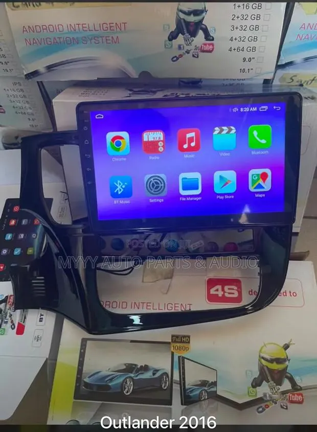 Car Play Android Screen for Mitsubishi Outlander 2014-2018 · Photo 1