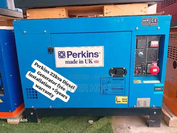 Subject Matter Machine Perkins Diesel Generator 22kva Perkins · Photo 1