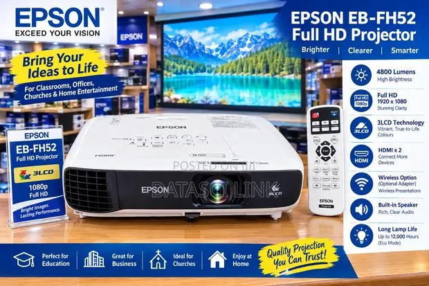 Epson Smart Full Hd Projector · Photo 1