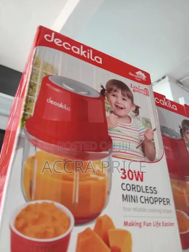 Decakila Electric Food Chopper Rechargeable · Photo 1