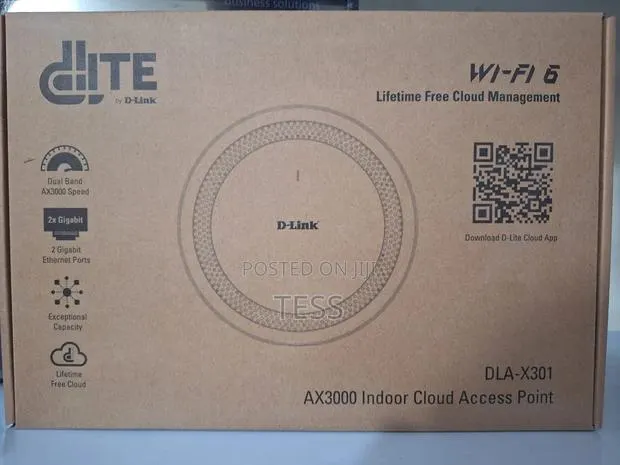 D-Link Dla-X301 Wifi-6 Cloud-Managed Ax3000 Access Point · Photo 1