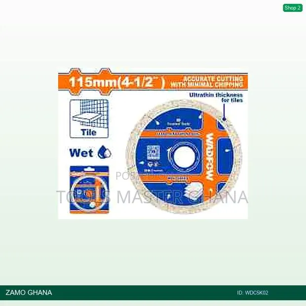 Tile Cutting Disc - Wdc5k02 · Photo 1