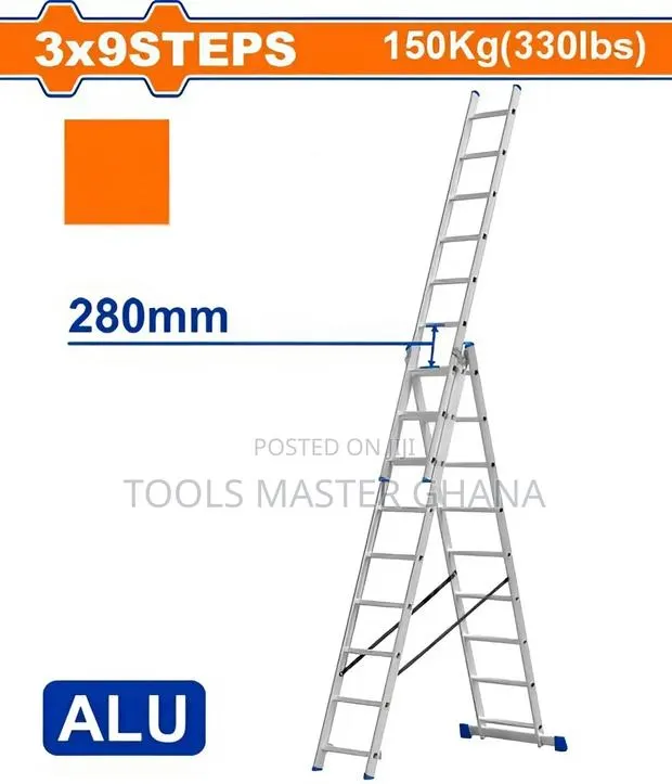3 Section Extension Ladder # Wld6h39 · Photo 1