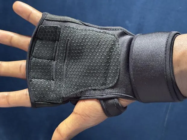 Original Leather Gym Gloves With Strong Grip · Photo 1
