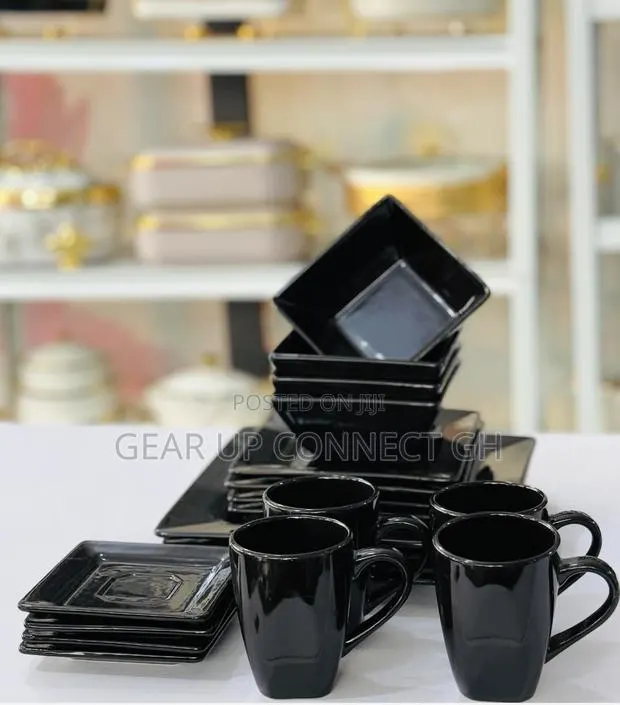 16 Pieces Squared Dinner Set · Photo 1