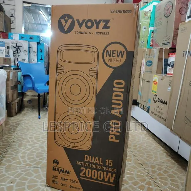 Promo Promo on Our New 2000W Voyz Bluetooth Speakers · Photo 1
